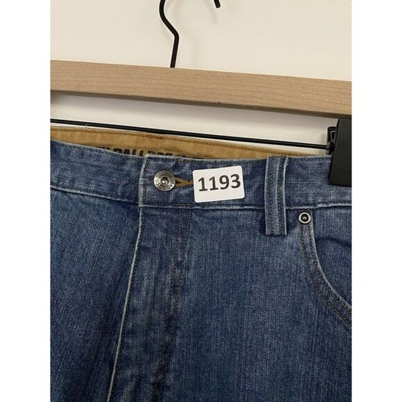 Men's Duluth Trading Co. Flex Ballroom Relaxed Fit Blue Jeans 40 X 28 - Picture 11 of 12